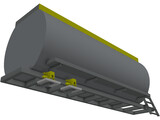 Oil Tanker Body 3D Model