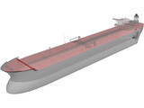 Oil Tanker 3D Model