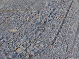 Okayama City, Japan (2023) 3D Model preview