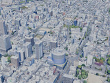 Okayama City, Japan (2025) 3D Model