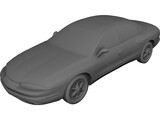 Oldsmobile Aurora (1995) 3D Model preview