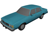 Oldsmobile Cutlass Brougham (1981) 3D Model preview