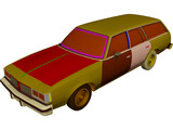 Oldsmobile Cutlass Cruiser (1983) 3D Model preview