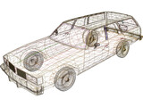 Oldsmobile Cutlass Cruiser (1983) 3D Model