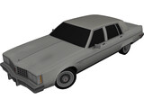 Oldsmobile Regency (1980) 3D Model preview