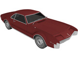 Oldsmobile Toronado (1966) 3D Model