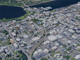 Olympia City, WA, USA (2024) 3D Model