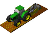 Onion Harvester 3D Model