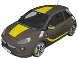 Opel Adam (2013) 3D Model preview