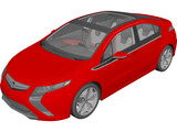 Opel Ampera 3D Model preview