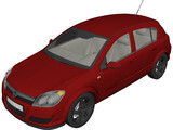 Opel Astra 3D Model preview