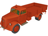 Opel Blitz 3D Model preview