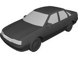 Opel Cavalier (1992) 3D Model preview