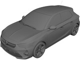 Opel Corsa (2020) 3D Model preview