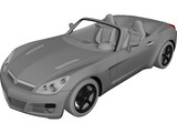 Opel GT (2007) 3D Model preview