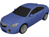 Opel Insignia (2009) 3D Model preview