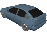 Opel Kadett E (1984) 3D Model