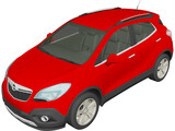 Opel Mokka (2013) 3D Model preview
