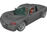 Opel Speedster 3D Model preview