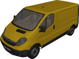 Opel Vivaro 3D Model preview