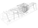 Organic Building Design 3D Model