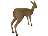 Oribi 3D Model