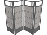 Oriental Panel 3D Model preview