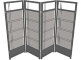 Oriental Panel 3D Model