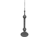 Oriental Pearl Tower Shanghai 3D Model preview