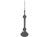 Oriental Pearl Tower Shanghai 3D Model