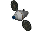 Orion Spacecraft 3D Model preview