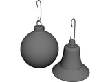 Ornaments 3D Model preview