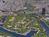 Osaka City, Japan (2019) 3D Model preview