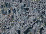 Osaka City, Japan (2024) 3D Model preview