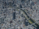 Osaka City, Japan (2024) 3D Model