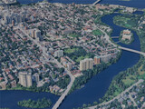 Ottawa City, ON, Canada (2024) 3D Model