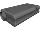 P2 Projector 3D Model preview
