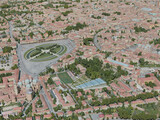 Padua City, Italy (2021) 3D Model preview