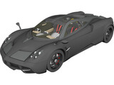 Pagani Huayra (2012) 3D Model preview