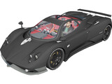 Pagani Zonda 3D Model preview