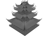 Pagoda 3D Model preview