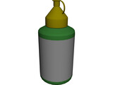 Paint Pot 3D Model preview