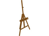 Painter Eisel Tripod 3D Model