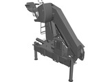 Palfinger PK23500A Crane 3D Model preview