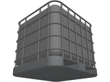 Pallet Mounted Fluid Resevoir 3D Model