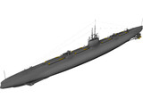 Pantera Bars Submarine 3D Model preview