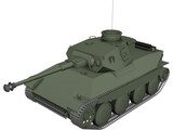 Panzer 38 3D Model preview