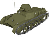 Panzer I 3D Model preview