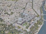 Paris City, France (2023) 3D Model