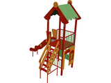 Park Slides 3D Model preview